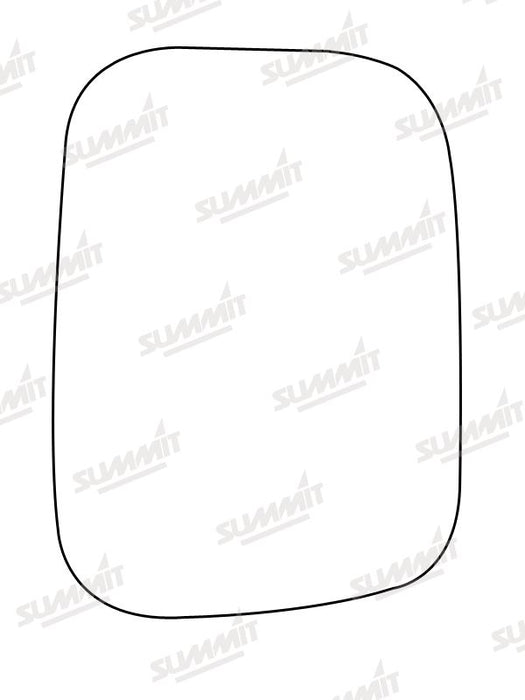Summit Stick-On Commercial Mirror Glass fits Nissan Urvan RHS 79 to 95 - Summit Shop