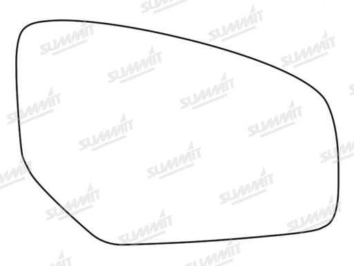 Summit Stick-On Standard Mirror Glass fits Honda Civic RHS - Summit Shop