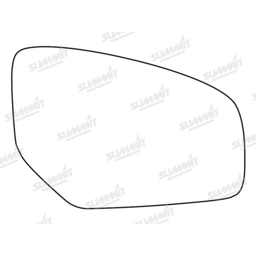 Summit Stick-On Standard Mirror Glass fits Honda Civic RHS - Summit Shop