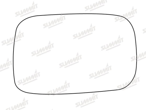 Summit Stick-On Standard Mirror Glass fits Ford Fiesta RHS - Summit Shop