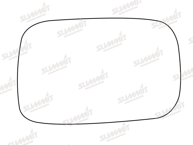 Summit Stick-On Standard Mirror Glass fits Ford Fiesta RHS - Summit Shop