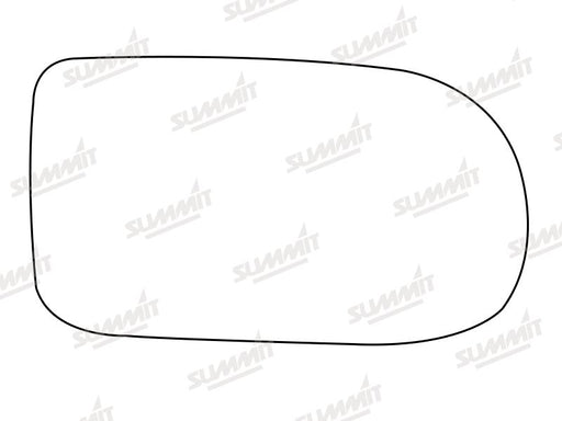 Summit Stick-On Standard Mirror Glass fits Renault Espace Mk2 RHS - Summit Shop