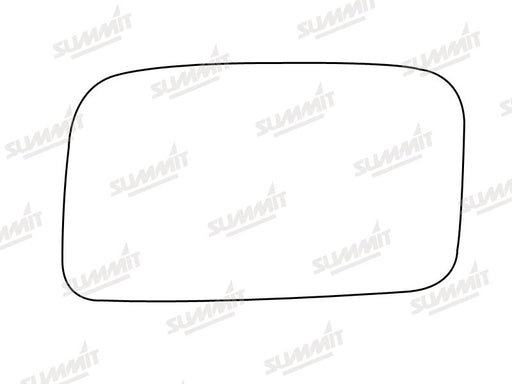 Summit Stick-On Standard Mirror Glass fits VW Jetta Mk3 LHS - Summit Shop