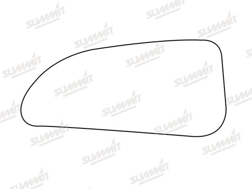 Summit Stick-On Commercial Lower Blind-Spot Mirror Glass fits Nissan Interstar, Renault Master, Vauxhall Movano RHS - Summit Shop