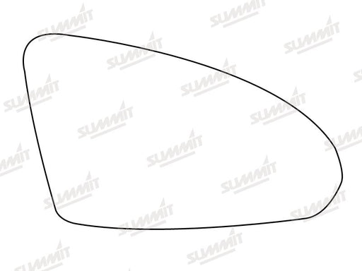 Summit Stick-On Aspheric Mirror Glass fits Nissan Primera 02 on RHS - Summit Shop