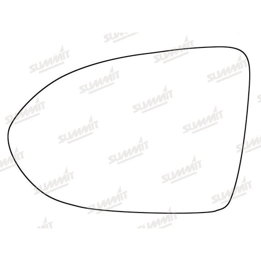 Summit Stick-On Standard Mirror Glass fits VW Passat 15 on LHS - Summit Shop