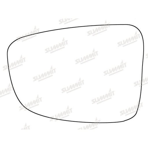 Summit Stick-On Standard Mirror Glass fits Mazda 3 14 on LHS - Summit Shop