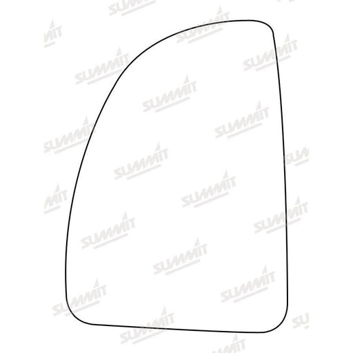 Summit Stick-On Standard Mirror Glass fits Citroen Jumper Ducato LHS - Summit Shop