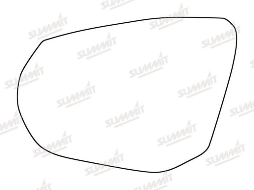 Summit Stick-On Standard Mirror Glass fits Audi Q2 16 on LHS - Summit Shop