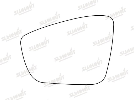 Summit Heated Base Plate With Standard Mirror Glass fits VW Polo/Derby LHS - Summit Shop