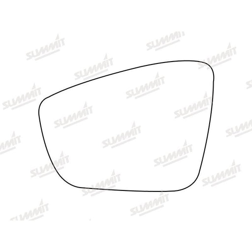 Summit Heated Base Plate With Standard Mirror Glass fits VW Polo/Derby LHS - Summit Shop