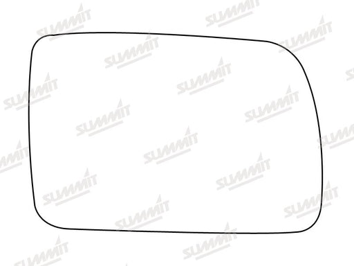 Summit Stick-On Standard Mirror Glass fits Kia Picanto 04 to 07 RHS - Summit Shop