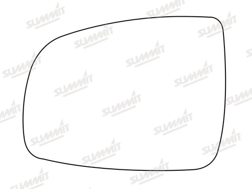 Summit Stick-On Standard Mirror Glass fits Nissan Note LHS - Summit Shop