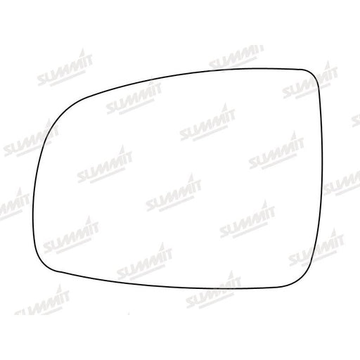 Summit Stick-On Standard Mirror Glass fits Nissan Note LHS - Summit Shop
