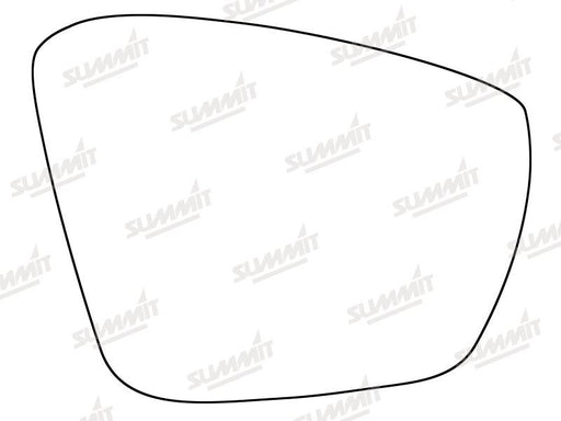 Summit Stick-On Standard Mirror Glass fits Skoda Octavia 15 on RHS - Summit Shop