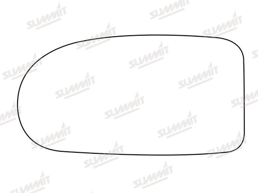 Summit Stick-On Standard Mirror Glass fits Daewoo Nubira LHS - Summit Shop