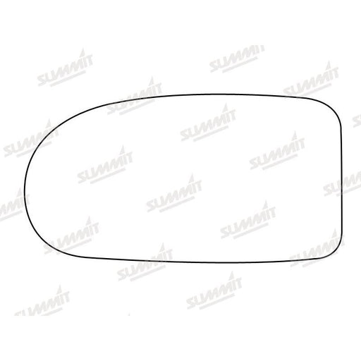 Summit Stick-On Standard Mirror Glass fits Daewoo Nubira LHS - Summit Shop