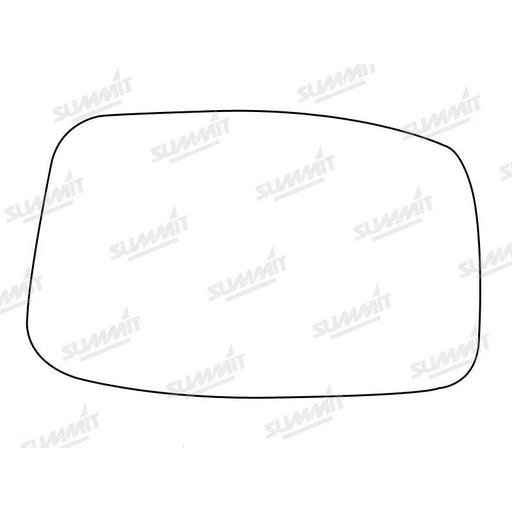 Summit Stick-On Standard Mirror Glass fits Peugeot 807 02 on RHS - Summit Shop