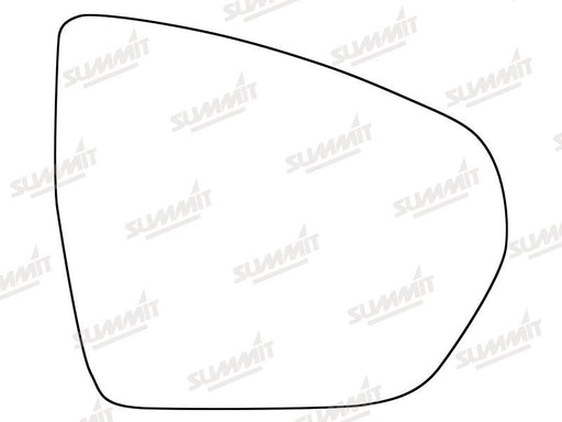 Summit Heated Base Plate With Standard Mirror Glass fits Vauxhall Grandland X 18 on RHS - Summit Shop