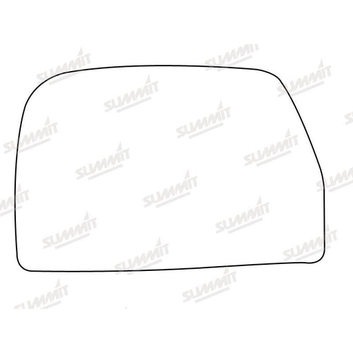 Summit Non-Heated Base Plate With Lower Blind-Spot Mirror Glass fits Iveco Daily LHS - Summit Shop