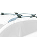 SUP-930B Premium Railing Roof Bar for Cars with Raised Running Rails, Aluminium, Set of 2 - Summit Shop