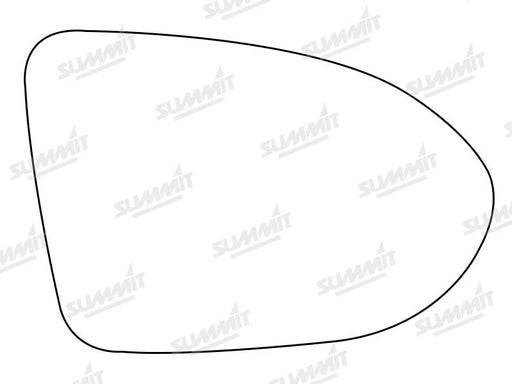 Summit Heated Base Plate With Blind Spot Mirror Glass fits VW Passat 15 on RHS - Summit Shop