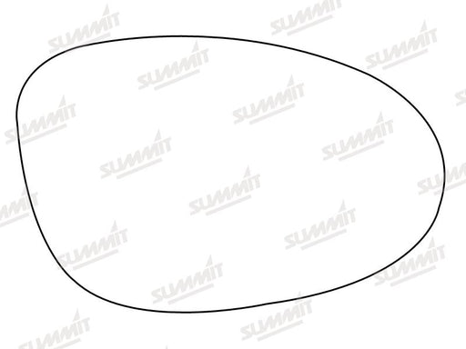 Summit Stick-On Standard Mirror Glass fits Renault Espace RHS - Summit Shop