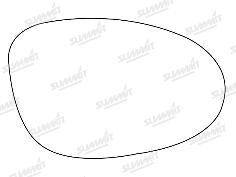 Summit Stick-On Standard Mirror Glass fits Renault Espace RHS - Summit Shop