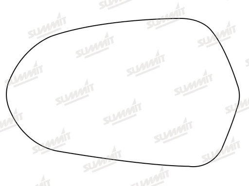 Summit Stick-On Aspheric Mirror Glass fits Audi A6 12 on LHS - Summit Shop