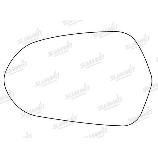 Summit Stick-On Aspheric Mirror Glass fits Audi A6 12 on LHS - Summit Shop