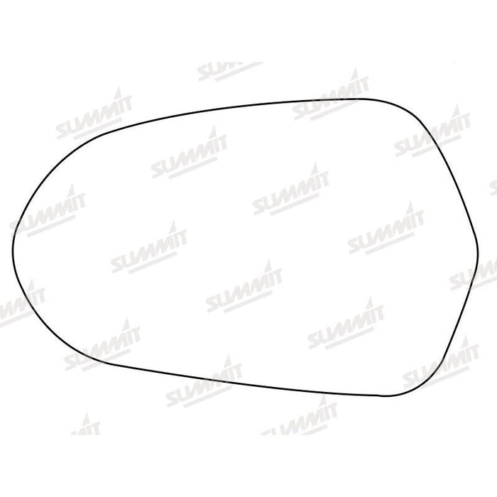 Summit Stick-On Aspheric Mirror Glass fits Audi A6 12 on LHS - Summit Shop