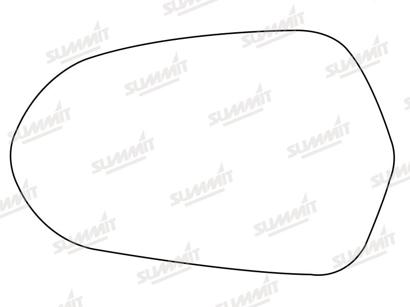 Summit Stick-On Aspheric Mirror Glass fits Audi A6 12 on LHS - Summit Shop