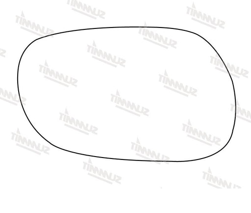 Summit Stick-On Standard Mirror Glass fits Mitsubishi Carisma 95 on RHS - Summit Shop