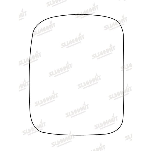 Summit Stick-On Standard Mirror Glass fits Nissan Terrano Ford Maverick RHS - Summit Shop