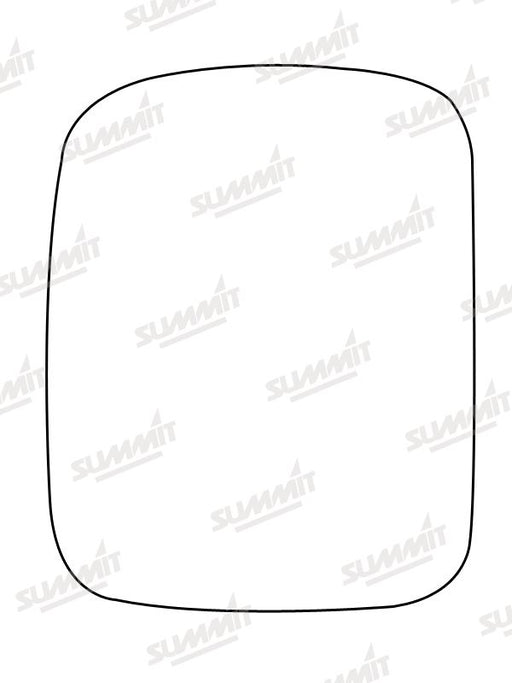 Summit Stick-On Standard Mirror Glass fits Nissan Terrano Ford Maverick RHS - Summit Shop