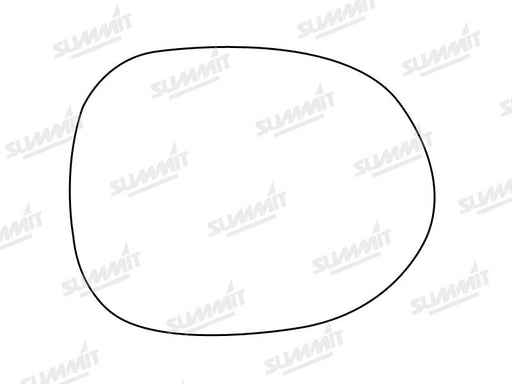 Summit Heated Base Plate With Standard Mirror Glass fits Honda Civic RHS - Summit Shop