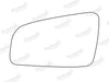 Summit Stick-On Standard Mirror Glass fits Vauxhall Zafira 2 05 to 10 LHS - Summit Shop