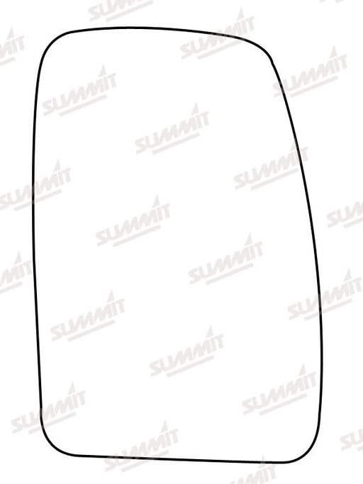 Summit Non-Heated Base Plate With Commercial Mirror Glass fits Renault Master 10 on RHS - Summit Shop