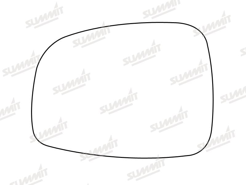 Summit Heated Base Plate With Standard Mirror Glass fits Suzuki Swift 06 to 10 LHS - Summit Shop