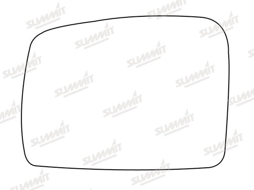 Summit Stick-On Standard Mirror Glass fits Land Rover Range Rover 08 on LHS - Summit Shop