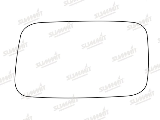 Summit Stick-On Standard Mirror Glass fits Fiat Cinquecento LHS - Summit Shop