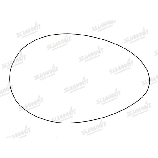 Summit Heated Base Plate With Anti-Dazzle Mirror Glass fits Alfa 156 96 to 07 RHS - Summit Shop