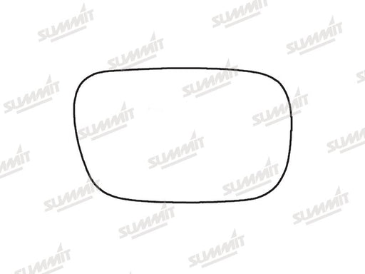 Summit Stick-On Standard Mirror Glass fits Lexus IS200 00 to 05 LHS - Summit Shop