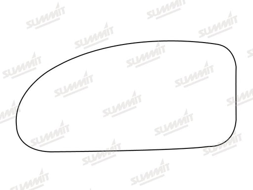 Summit Heated Base Plate With Standard Mirror Glass fits Ford Focus 98 to 04 LHS - Summit Shop