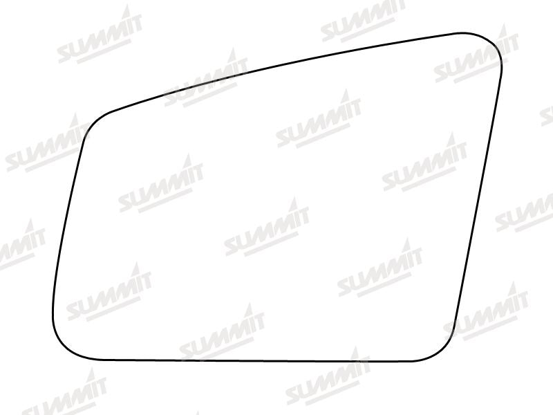 Summit Stick-On Aspheric Mirror Glass fits Mercedes A Class, B Class GLK 11 on LHS - Summit Shop
