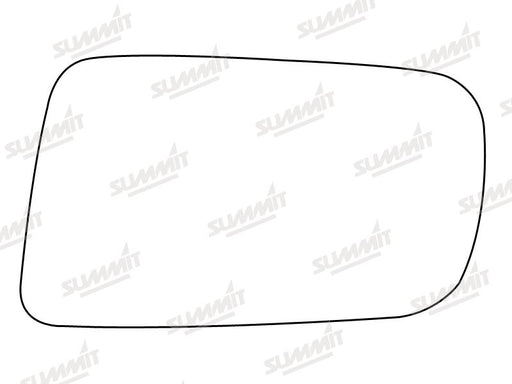 Summit Stick-On Standard Mirror Glass fits Toyota Camry 90 to 96 LHS - Summit Shop