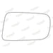 Summit Stick-On Standard Mirror Glass fits Toyota Camry 90 to 96 LHS - Summit Shop