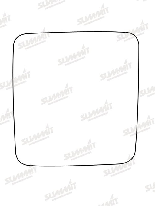 Summit Stick-On Commercial Mirror Glass fits Vauxhall Combo 02 on LHS RHS - Summit Shop