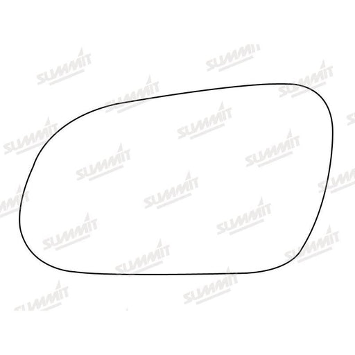 Summit Heated Base Plate With Standard Mirror Glass fits VW Fox 05 on LHS - Summit Shop