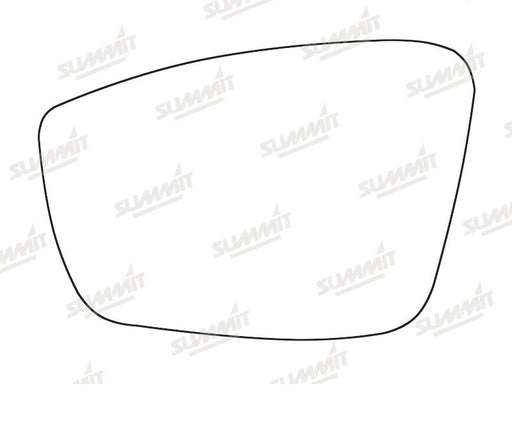 Summit Stick-On Standard Mirror Glass fits VW Up 12 on LHS - Summit Shop